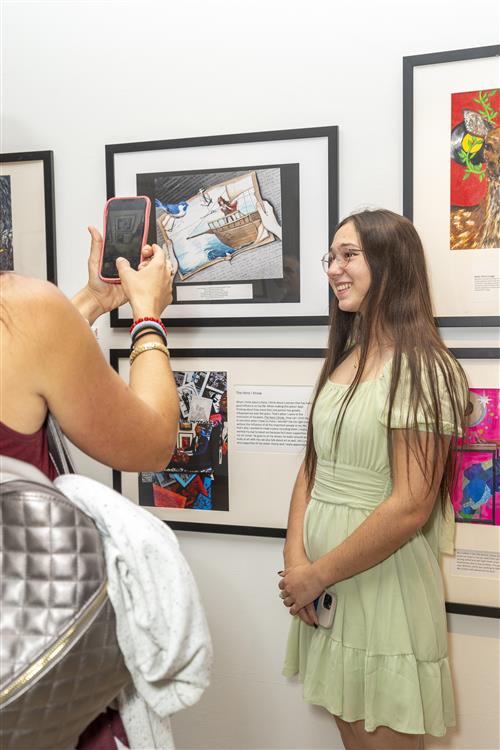Student artist